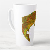 Aspen Leaf Regenbogenforelle 6 Milchtasse (Linke Ecke)