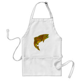 Aspen Leaf Regenbogenforelle 6 Schürze