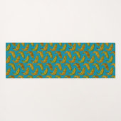 Aspen Leaf Regenbogenforelle Nahtloses Muster 2018 Yogamatte (Rückseite (Horizontal))