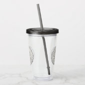 Aspen Leaf Skeleton 1 Acryltrinkbecher (Links)