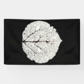 Aspen Leaf Skeleton 1 Banner (Horizontal)