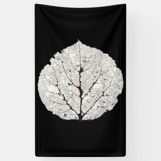 Aspen Leaf Skeleton 1 Banner (Vertikal)