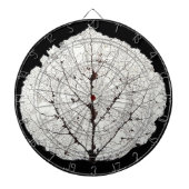 Aspen Leaf Skeleton 1 Dartscheibe (vorne)
