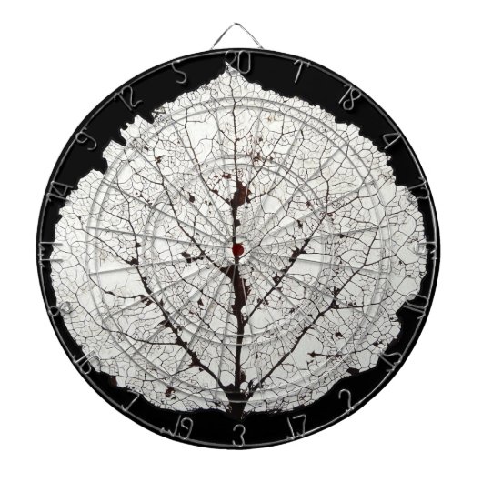 Aspen Leaf Skeleton 1 Dartscheibe (vorne)