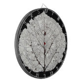 Aspen Leaf Skeleton 1 Dartscheibe (Vorderseite Links)