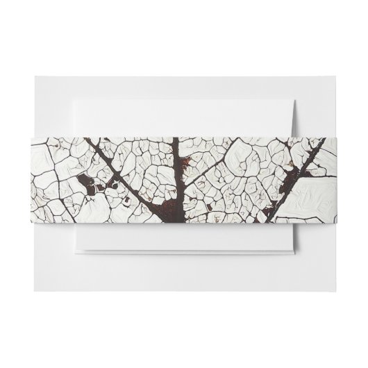 Aspen Leaf Skeleton 1 Einladungsbanderole (Vorderseite Beispiel)