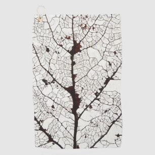 Aspen Leaf Skeleton 1 Golfhandtuch