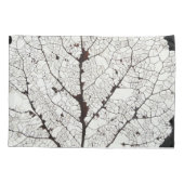 Aspen Leaf Skeleton 1 Kissenbezug (Rückseite-Links)