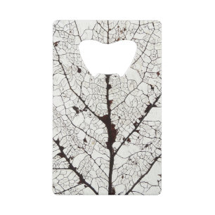 Aspen Leaf Skeleton 1 Kreditkartenflaschenöffner