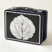 Aspen Leaf Skeleton 1 Metall Brotdose (Rückseite)