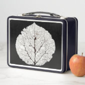 Aspen Leaf Skeleton 1 Metall Brotdose (Beispiel)