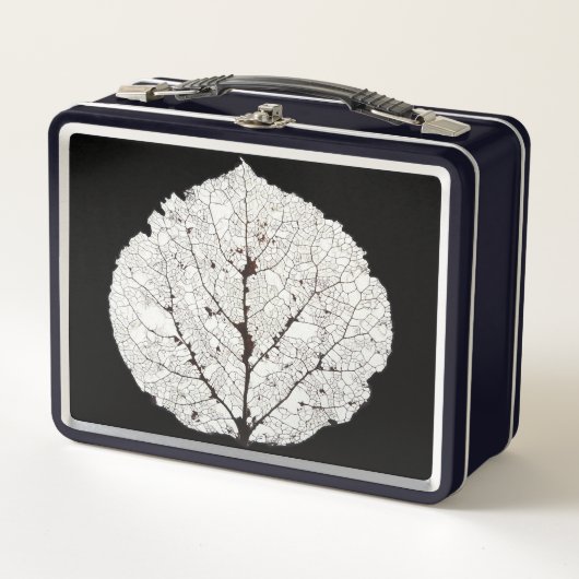Aspen Leaf Skeleton 1 Metall Brotdose (Vorderseite)