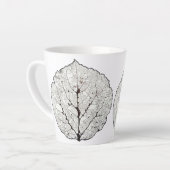 Aspen Leaf Skeleton 1 Milchtasse (Linke Ecke)