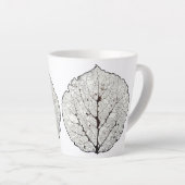 Aspen Leaf Skeleton 1 Milchtasse (Rechte Ecke)