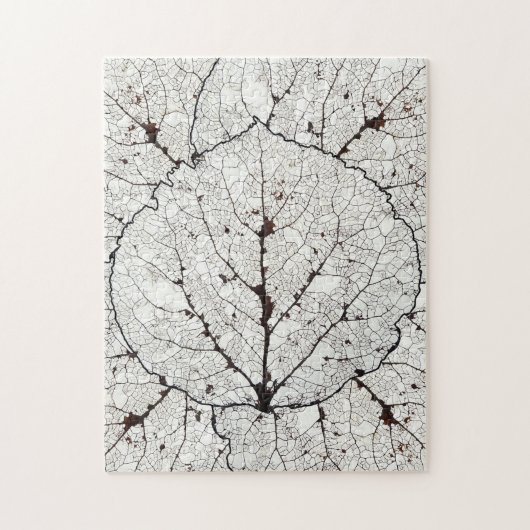 Aspen Leaf Skeleton 1 Puzzle (Vertikal)