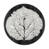 Aspen Leaf Skeleton 1 Schneidebrett (Vorderseite)