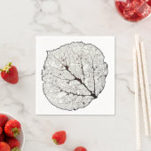 Aspen Leaf Skeleton 1 Serviette (Beispiel)