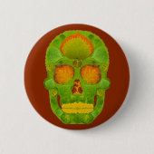 Aspen Leaf Skull 10 Button (Vorderseite)