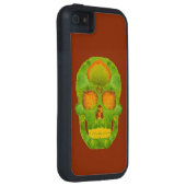 Aspen Leaf Skull 10 Case-Mate iPhone Hülle (Rückseite/rechts)