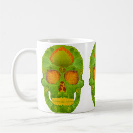 Aspen Leaf Skull 10 Kaffeetasse