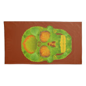 Aspen Leaf Skull 10 Kissenbezug (Rückseite-Rechts)