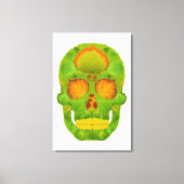 Aspen Leaf Skull 10 Leinwanddruck (Vorderseite)