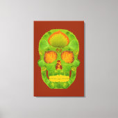 Aspen Leaf Skull 10 Leinwanddruck (Vorderseite)