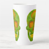 Aspen Leaf Skull 10 Milchtasse (Vorderseite)