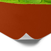 Aspen Leaf Skull 10 Poster (Ecke)