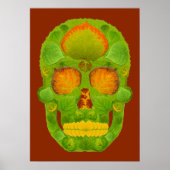 Aspen Leaf Skull 10 Poster (Vorne)