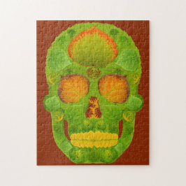 Aspen Leaf Skull 10 Puzzle
