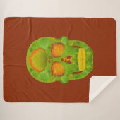 Aspen Leaf Skull 10 Sherpadecke (Vorderseite (Horizontal))