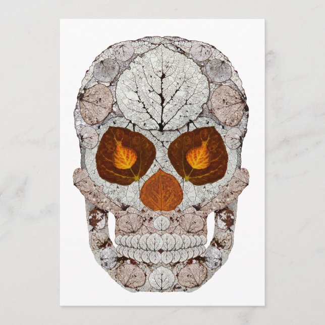 Aspen Leaf Skull 11 (Vorderseite)