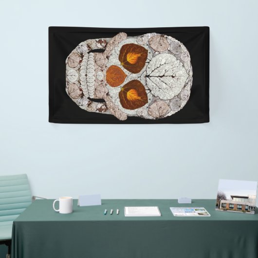 Aspen Leaf Skull 11 Banner (Messeveranstaltung)