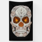 Aspen Leaf Skull 11 Banner (Vertikal)