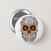 Aspen Leaf Skull 11 Button (Vorne & Hinten)