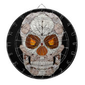 Aspen Leaf Skull 11 Dartscheibe (vorne)