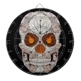 Aspen Leaf Skull 11 Dartscheibe