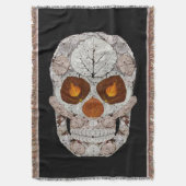 Aspen Leaf Skull 11 Decke (Vorderseite Vertikal)