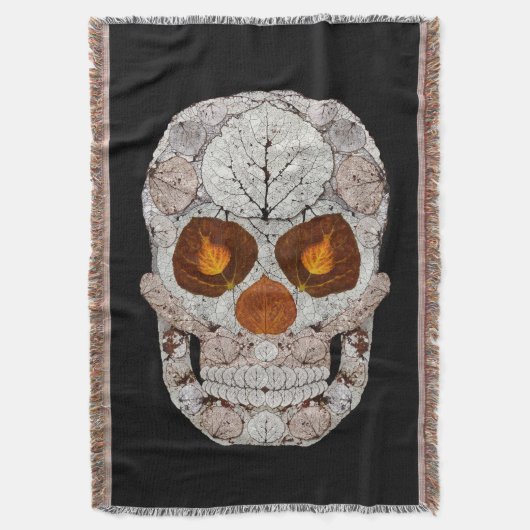 Aspen Leaf Skull 11 Decke (Vorderseite Vertikal)