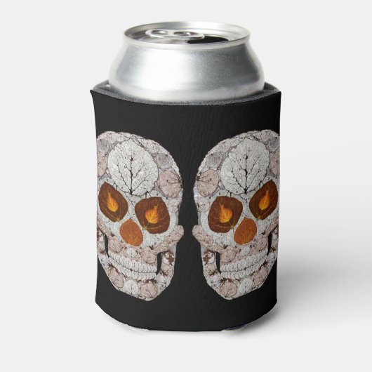 Aspen Leaf Skull 11 Dosenkühler (Kanne Rückseite)