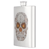 Aspen Leaf Skull 11 Flachmann (Links)