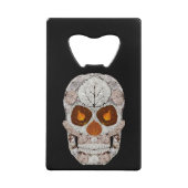 Aspen Leaf Skull 11 Geldbeutel Flaschenöffner (Vorderseite)