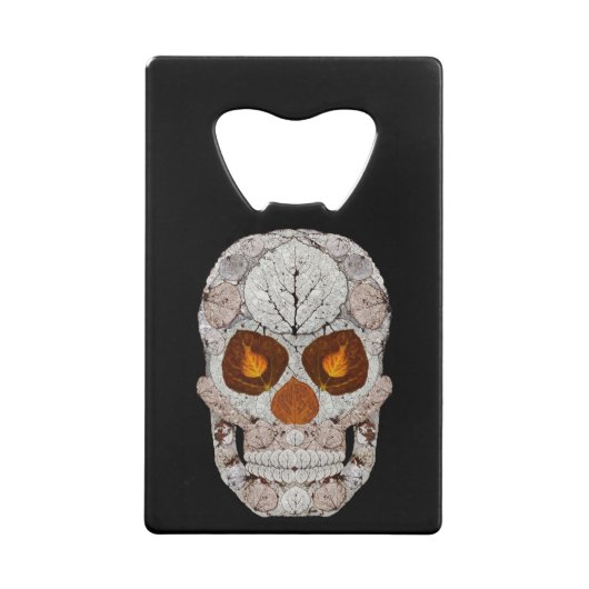 Aspen Leaf Skull 11 Geldbeutel Flaschenöffner (Rückseite)