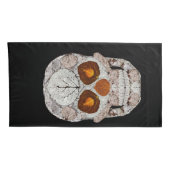 Aspen Leaf Skull 11 Kissenbezug (Rückseite-Rechts)