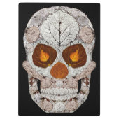 Aspen Leaf Skull 11 Klemmbrett (Rückseite)