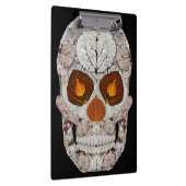 Aspen Leaf Skull 11 Klemmbrett (Rechts)