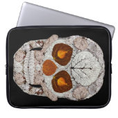 Aspen Leaf Skull 11 Laptopschutzhülle (Vorderseite)