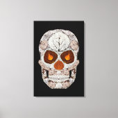 Aspen Leaf Skull 11 Leinwanddruck (Vorderseite)