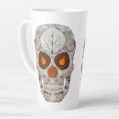 Aspen Leaf Skull 11 Milchtasse (Linke Ecke)